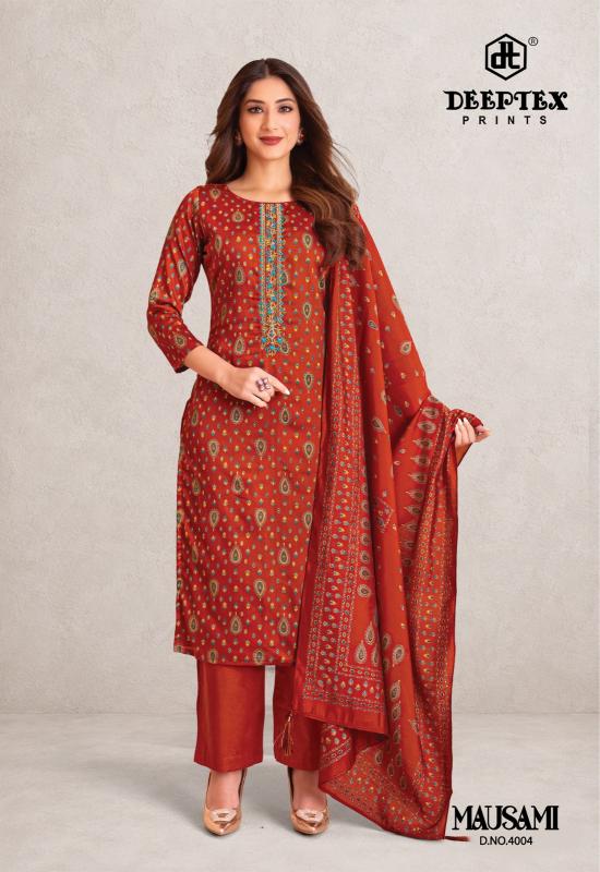 Deeptex Mausami Vol 4 – Dress Material Wholesale Catalog