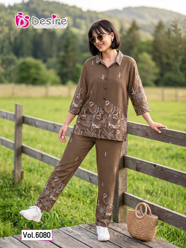 Desire 6080 catalog co ord set wholesale