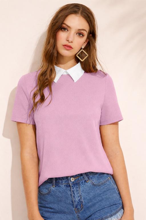Dhunki 9491 catalog pattern of Collar t shirt