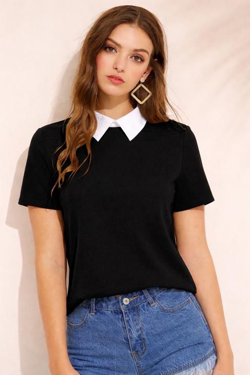 Dhunki 9491 catalog pattern of Collar t shirt