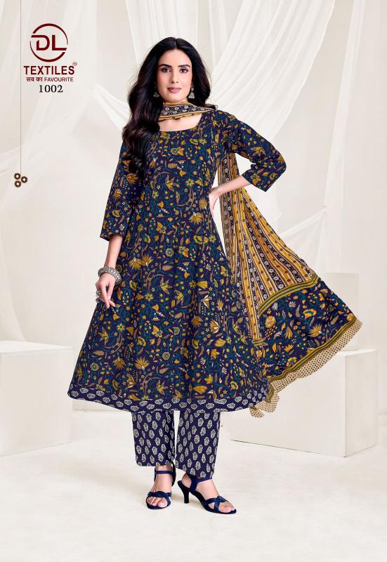 DL Pink City Vol-1 – Anarkali Style Kurti Pant With Dupatta - Wholesale Catalog