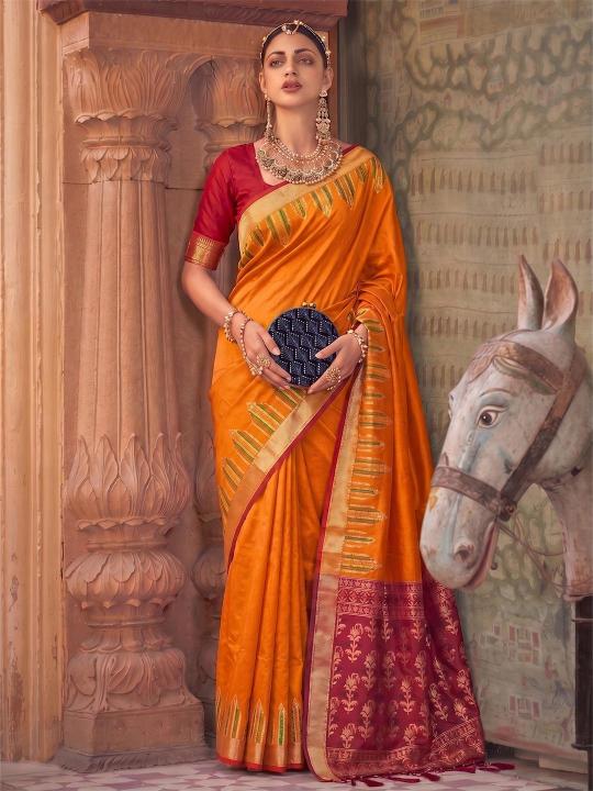 DOLA SILK by SHREE SHYAM FASHION fancy designer Soft Silk fabric saree wholesale with Fancy latkan