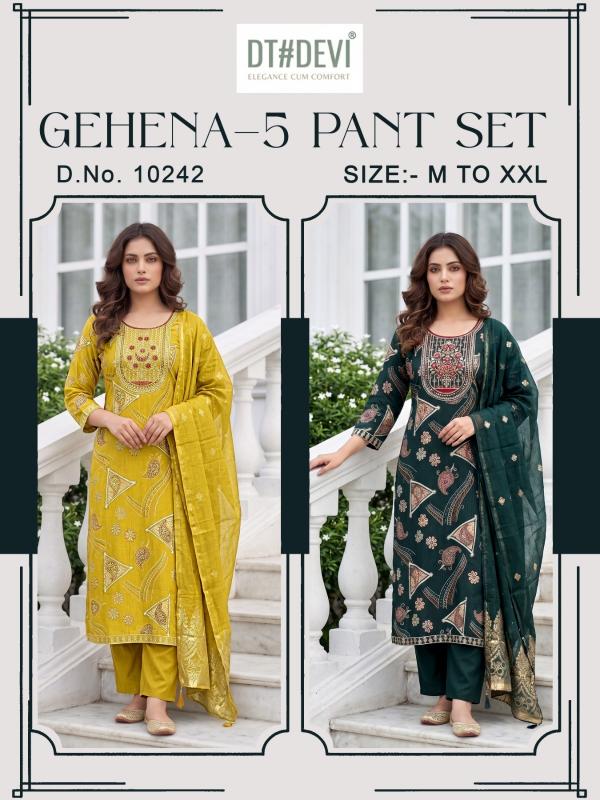 Dt Devi Gehena vol 5 10242 catalog kids wear wholesaler market in tamilnadu