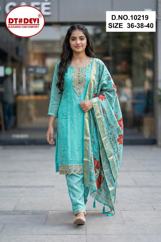 Dt Devi Manasvi vol 4 10219 catalog ethnic wear kids wholesale