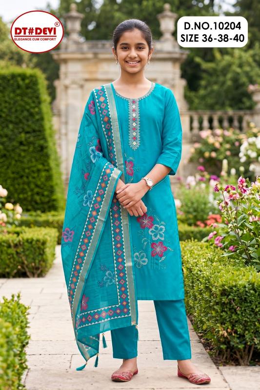 Dt Devi Medha vol 1 10204 catalog kids wear wholesale dealers