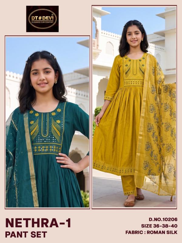 Dt Devi Nethra vol 1 10206 catalog clothes wholesale kids wear lidhiana