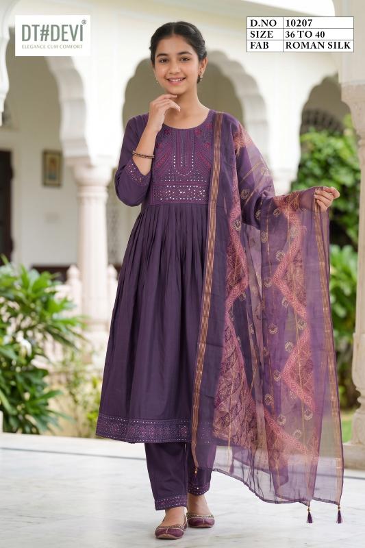 Dt Devi Nethra vol 2 10207 catalog kids lounge wear wholesale