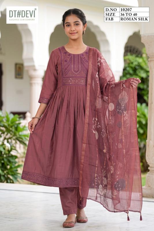 Dt Devi Nethra vol 2 10207 catalog kids lounge wear wholesale