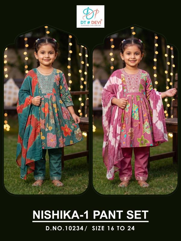 Dt Devi Nishika vol 1 10234 catalog kids wear wholesaler in chennai 