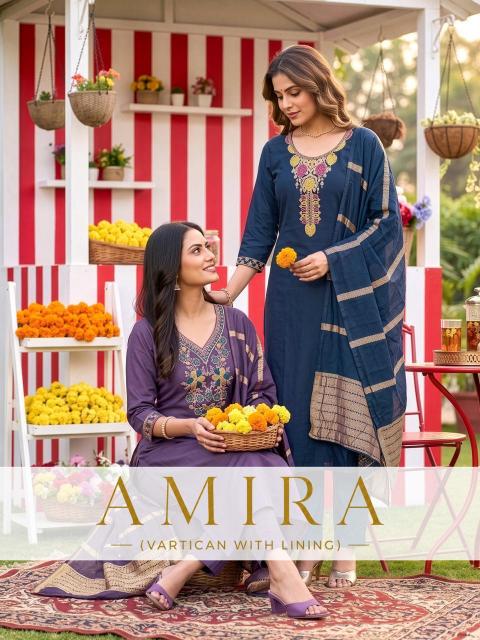 Felocity Amira catalog magnolia kurtis at wholesale rate
