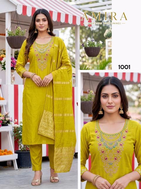 Felocity Amira catalog magnolia kurtis at wholesale rate