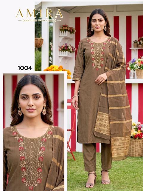Felocity Amira catalog magnolia kurtis at wholesale rate