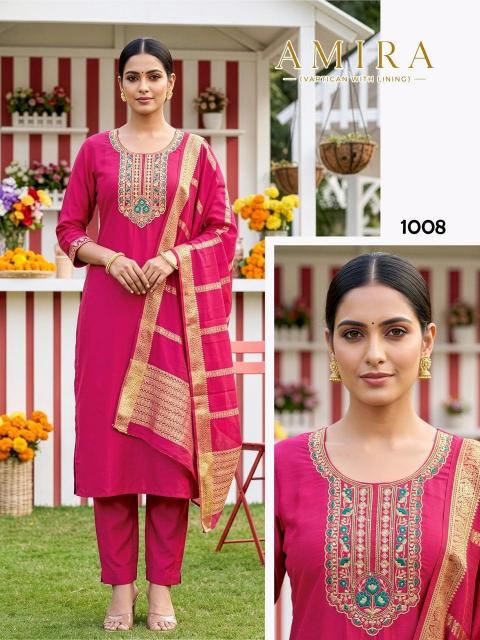 Felocity Amira catalog magnolia kurtis at wholesale rate