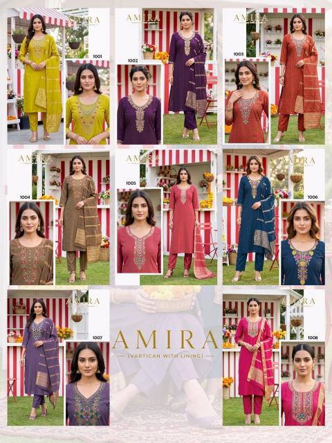 Felocity Amira catalog magnolia kurtis at wholesale rate
