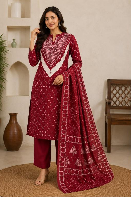 Felocity Bandhani vol 1 catalog kurti wholesale