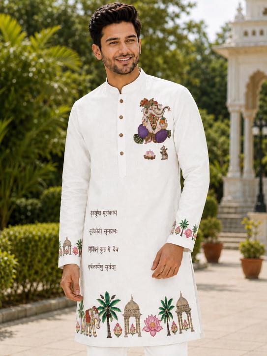 Felocity Cotton printed vol 17 catalog Ganpati Printed Kurta