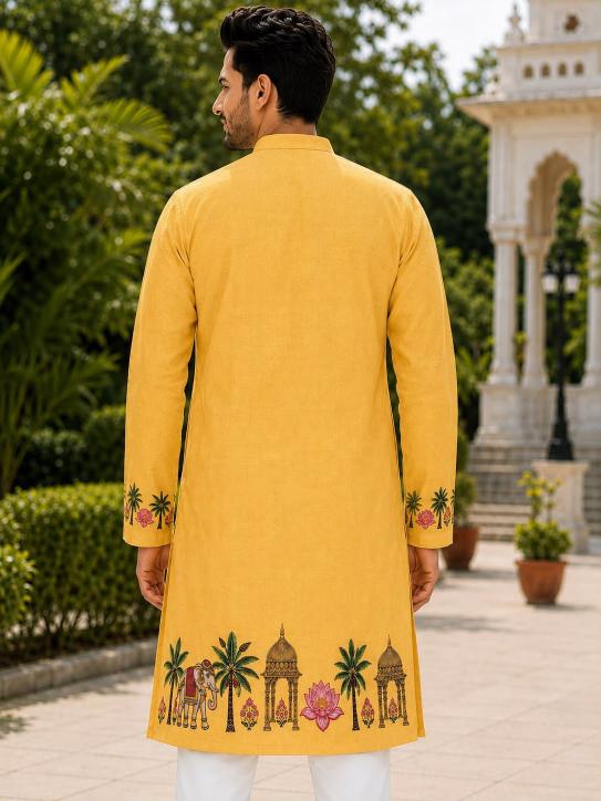 Felocity Cotton printed vol 17 catalog Ganpati Printed Kurta