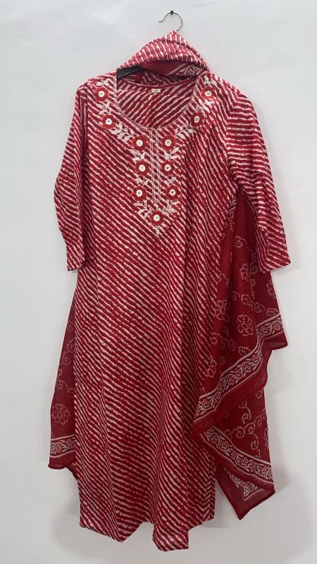 Felocity Cotton vol 369 catalog lehriya kurti for women