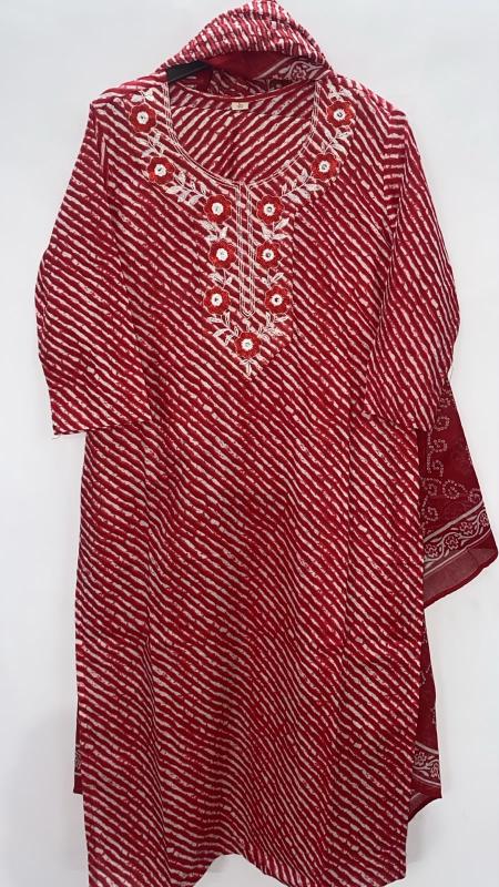 Felocity Cotton vol 369 catalog lehriya kurti for women
