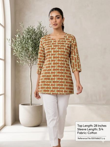 Felocity Cotton vol 374 catalog selfie kurtis wholesaler in surat