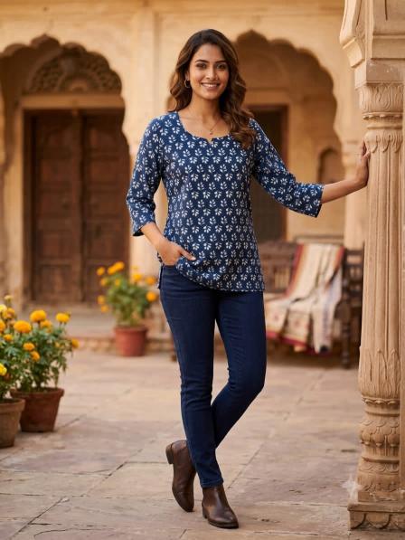 Felocity Cotton vol 374 catalog selfie kurtis wholesaler in surat