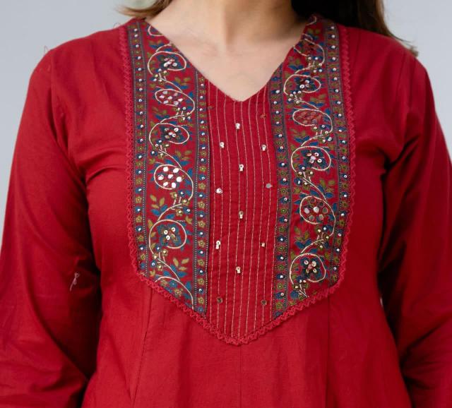 Felocity Cotton vol 393 catalog anarkali kurtis wholesale