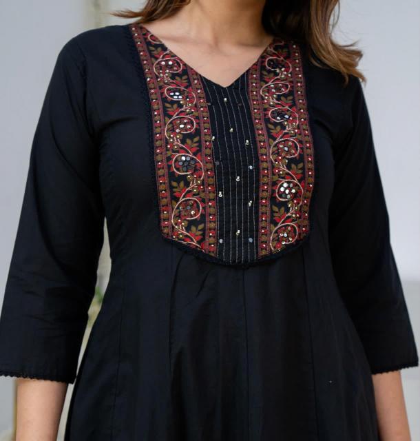 Felocity Cotton vol 394 catalog wholesale cotton anarkali kurtis in surat