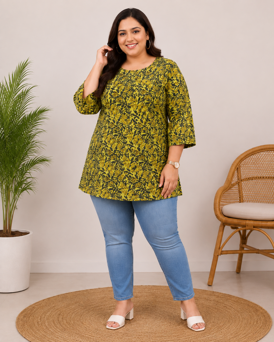 Felocity Cotton vol 407 catalog plus size kurtis wholesale