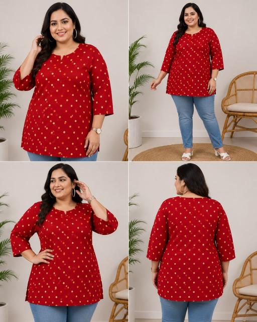 Felocity Cotton vol 409 catalog plus size kurtis wholesale mumbai