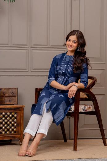 Felocity Cotton vol 411 catalog kurti bazar wholesale