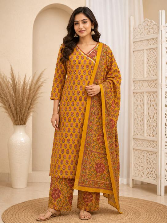 Felocity Cotton vol 413 catalog mangalagiri cotton kurtis wholesale