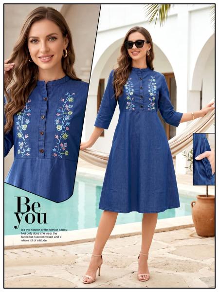 Felocity Denim vol 4 catalog heroine kurtis wholesale