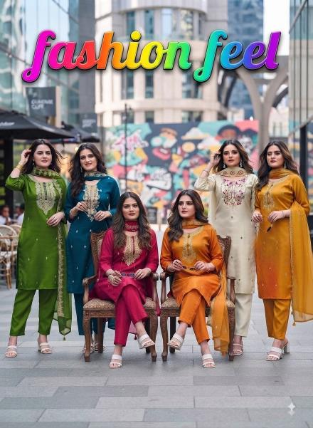 Felocity Fashion Feel catalog fancy kurtis wholesale surat