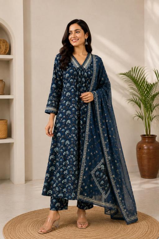 Felocity floral vol 2 catalog blue kurtis wholesale surat