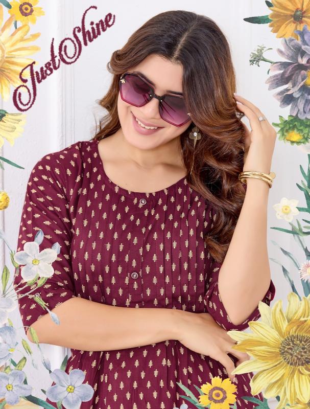Felocity Just Shine catalog kurtis wholesale dealers in surat
