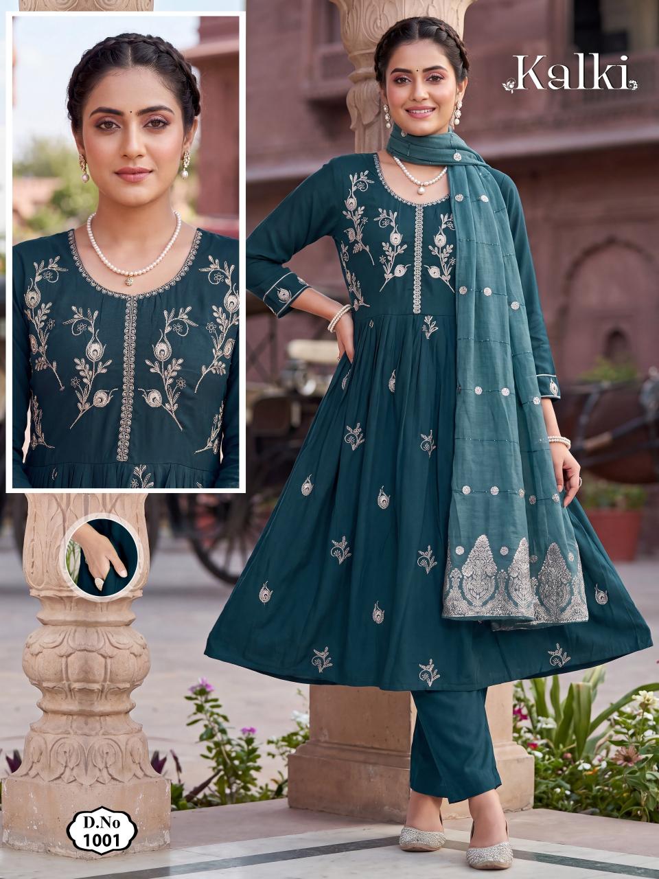 Felocity Kalki catalog designer kurtis wholesale