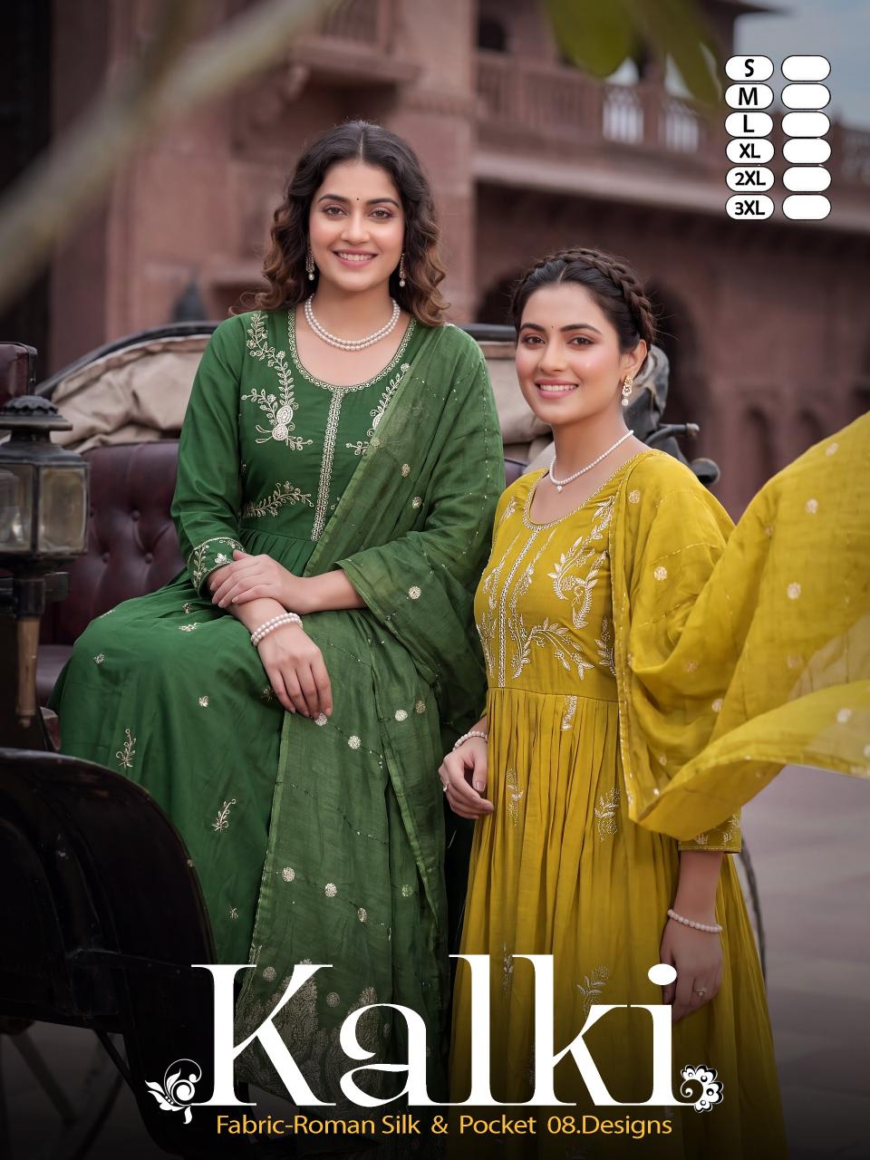 Felocity Kalki catalog designer kurtis wholesale