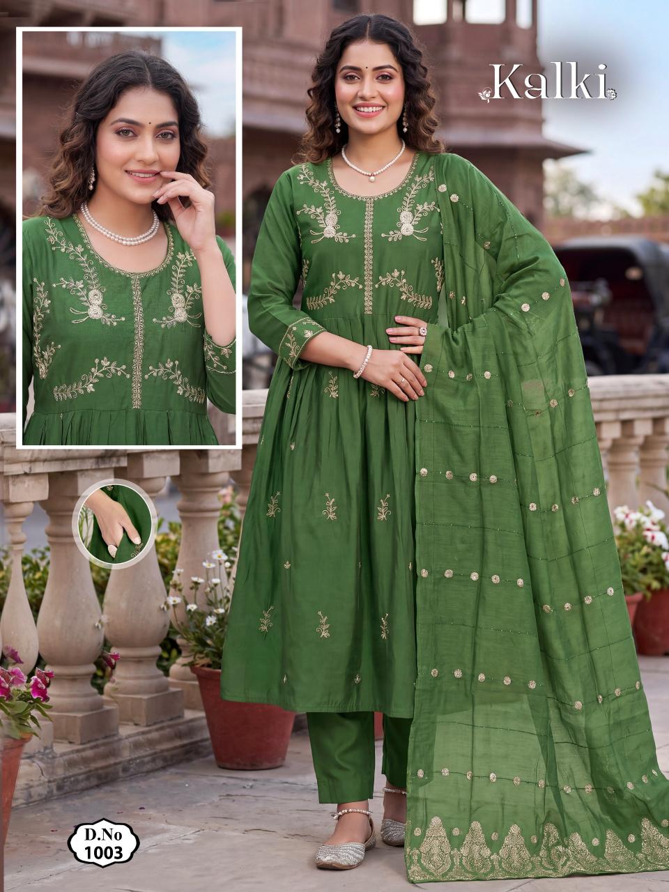 Felocity Kalki catalog designer kurtis wholesale