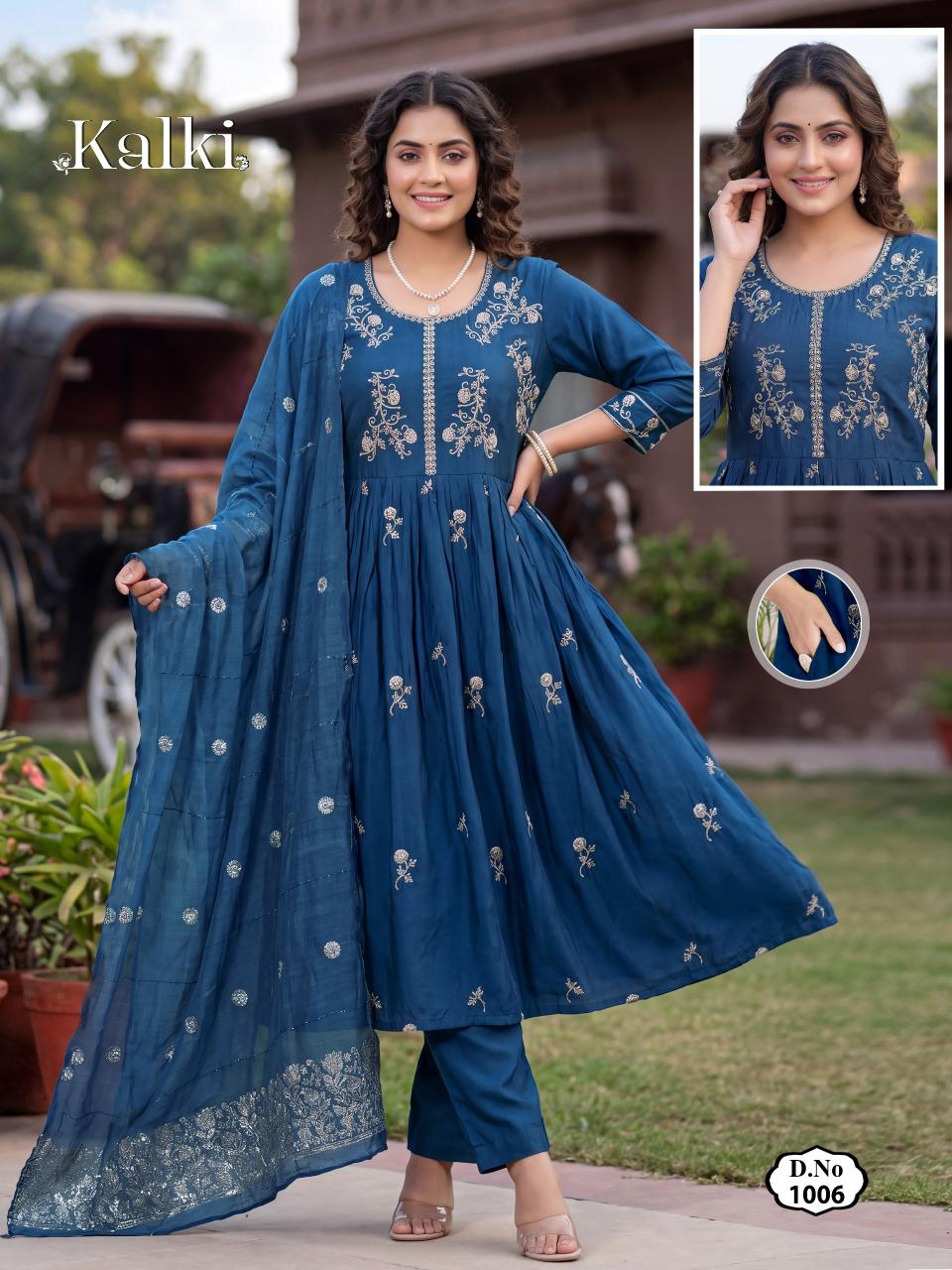 Felocity Kalki catalog designer kurtis wholesale