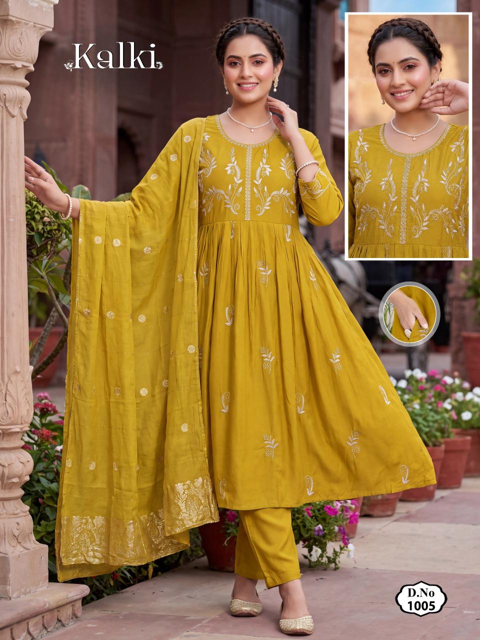 Felocity Kalki catalog designer kurtis wholesale