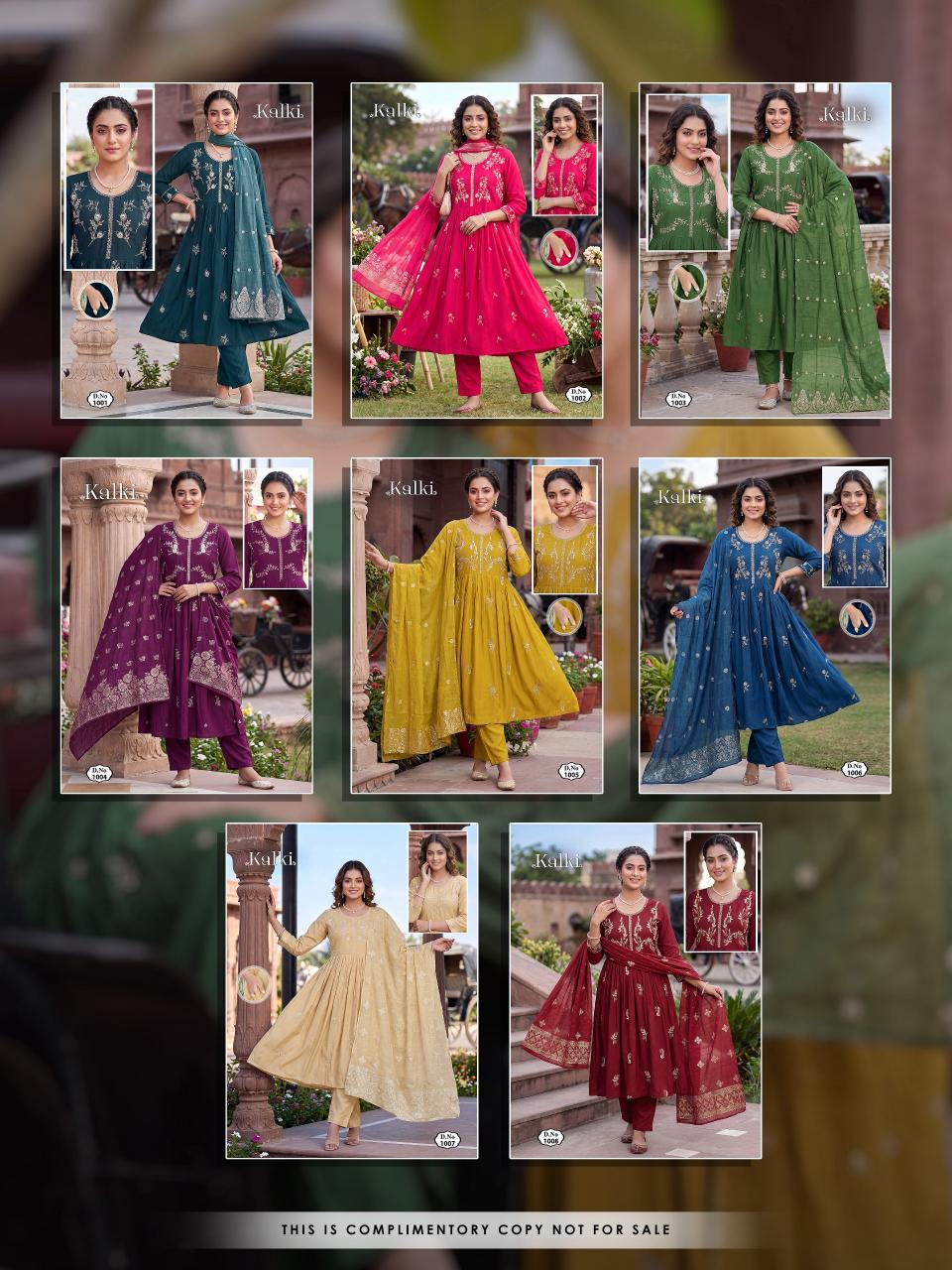 Felocity Kalki catalog designer kurtis wholesale