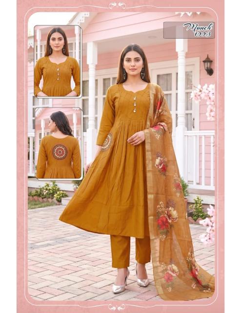Felocity Munch catalog fancy kurti wholesaler in pimpri