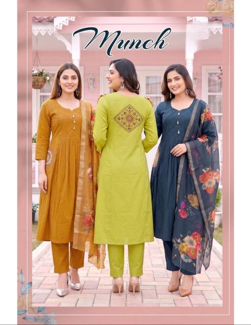 Felocity Munch catalog fancy kurti wholesaler in pimpri