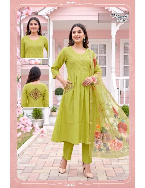 Felocity Munch catalog fancy kurti wholesaler in pimpri