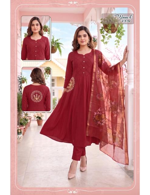 Felocity Munch catalog fancy kurti wholesaler in pimpri