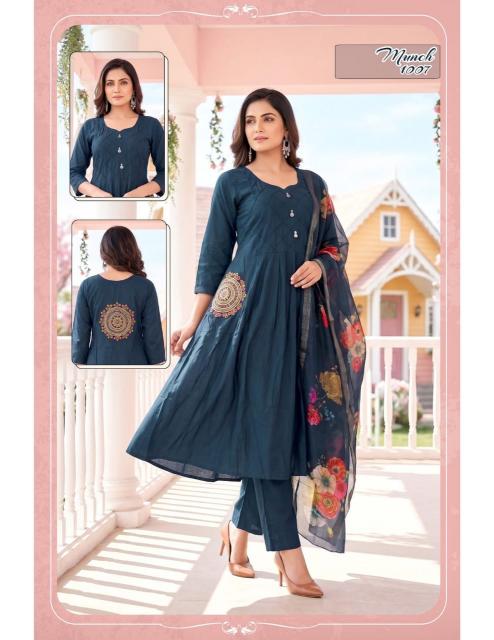 Felocity Munch catalog fancy kurti wholesaler in pimpri