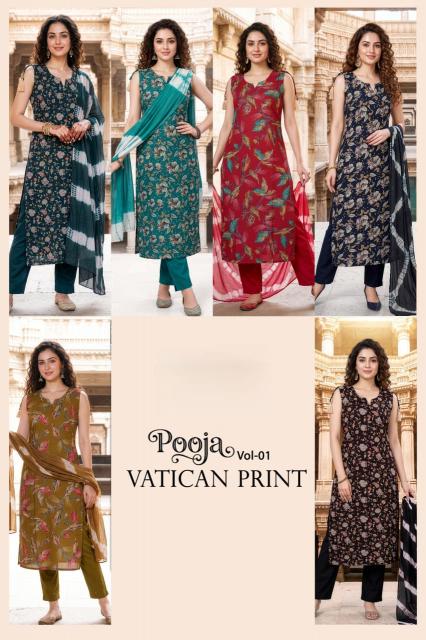 Felocity Pooja vol 1 catalog kurtis wholesaler in channai