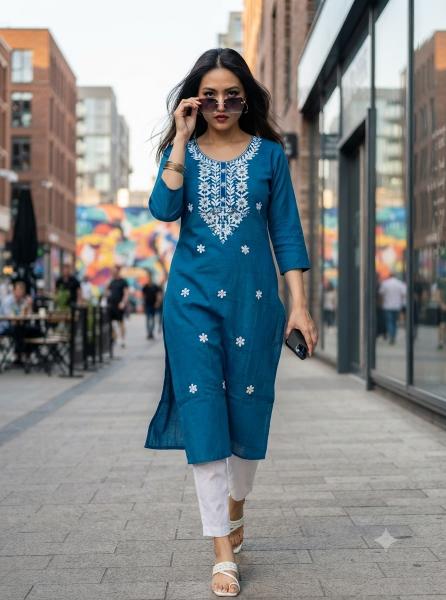 Felocity Rayon vol 33 catalog lucknow chikan kurtis online wholesale