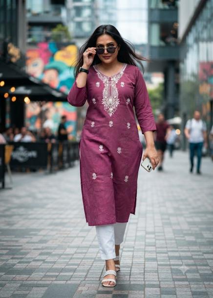Felocity Rayon vol 34 catalog lucknowi kurtis wholesale market in mumbai