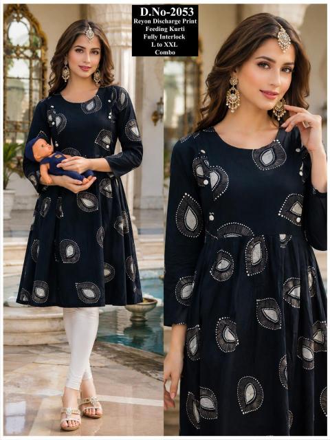 Felocity Reyon vol 24 catalog feeding kurtis wholesale in vishal mart chittoor